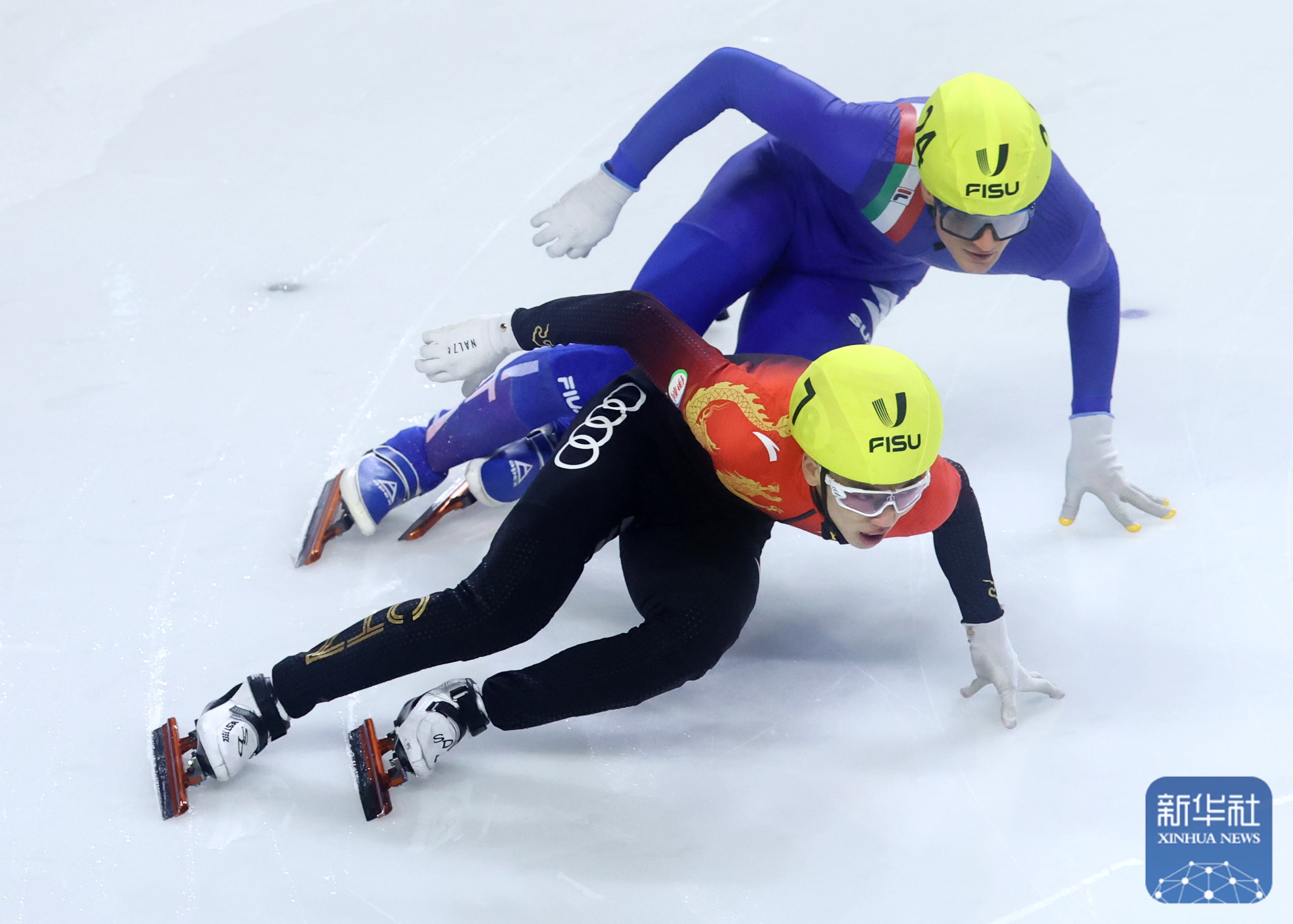 包含短道速滑选手零下冰场上出色表现令人叹为观止的词条